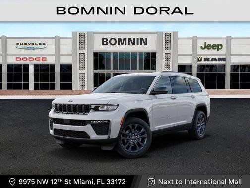 Bright White Clearcoat 2026 Jeep Grand Cherokee L Limited