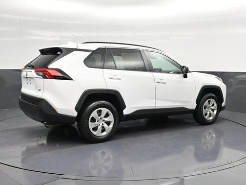Super White 2020 Toyota RAV4 LE