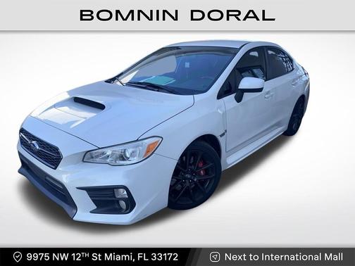 Crystal White Pearl 2020 Subaru WRX Premium