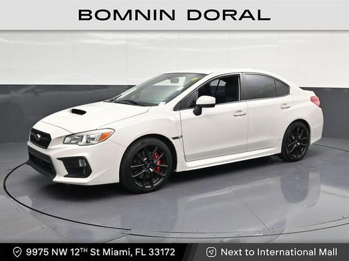 Crystal White Pearl 2020 Subaru WRX Premium