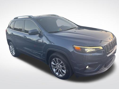 Slate Blue Pearlcoat 2021 Jeep Cherokee Latitude Lux