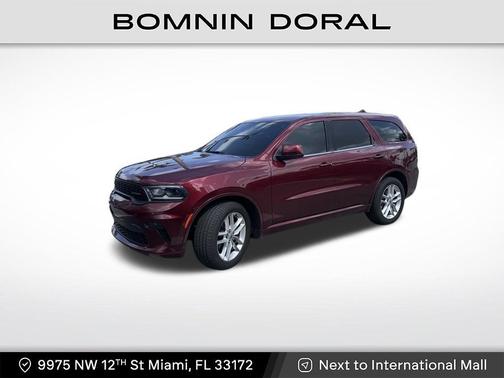Red 2021 Dodge Durango GT