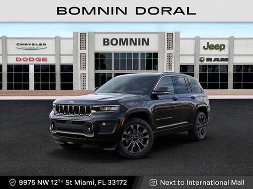 Diamond Black 2025 Jeep Grand Cherokee Overland