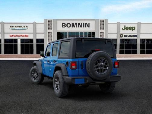 Hydro Blue Pearl 2025 Jeep Wrangler Sport