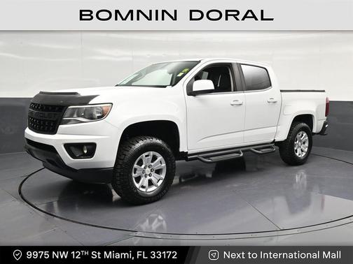 Summit White 2018 Chevrolet Colorado LT