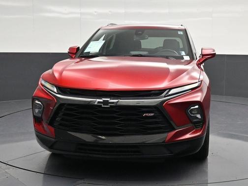 Radiant Red 2024 Chevrolet Blazer RS
