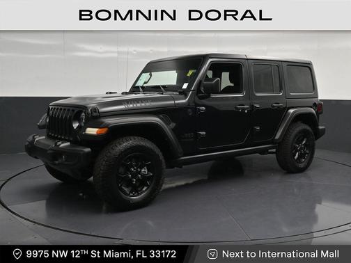 Black Clearcoat 2021 Jeep Wrangler Unlimited Sport