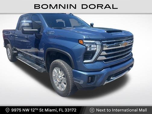 Lakeshore Blue Metallic 2025 Chevrolet Silverado 2500 High Country