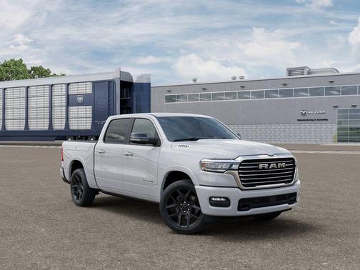 White 2026 RAM 1500 Laramie