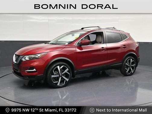 Scarlet Ember 2021 Nissan Rogue Sport SL
