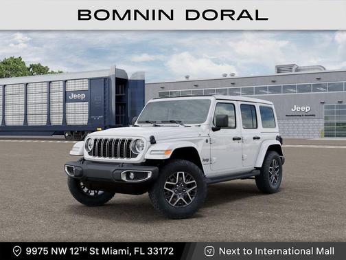 Bright White 2026 Jeep Wrangler Sahara