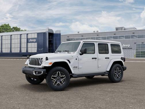 Bright White 2026 Jeep Wrangler Sahara