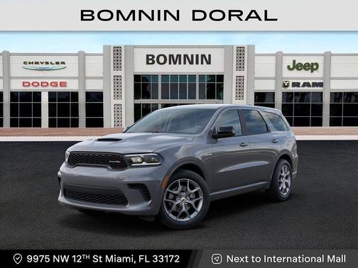 Gray 2026 Dodge Durango GT HEMI V8