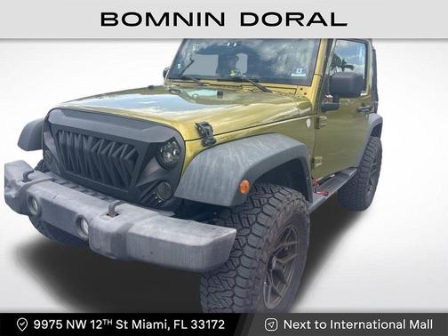 Green 2010 Jeep Wrangler Sport