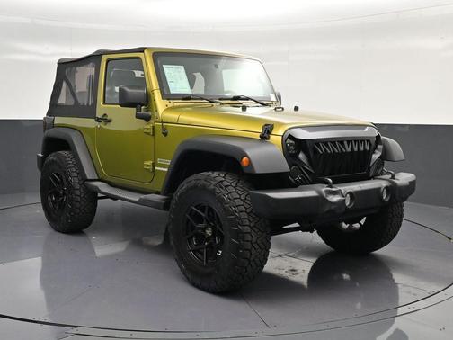 Green 2010 Jeep Wrangler Sport