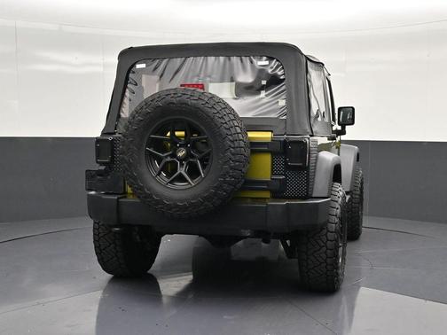 Green 2010 Jeep Wrangler Sport