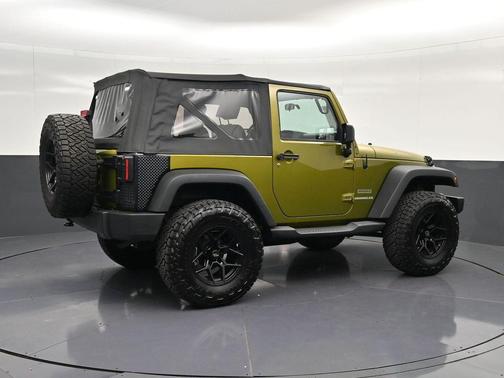 Green 2010 Jeep Wrangler Sport