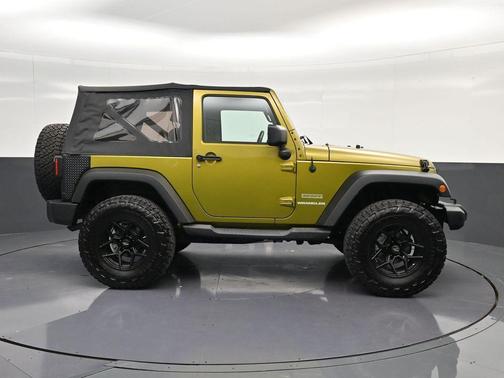 Green 2010 Jeep Wrangler Sport