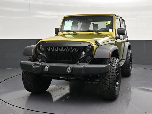 Green 2010 Jeep Wrangler Sport
