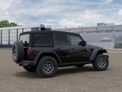 Black 2026 Jeep Wrangler Rubicon