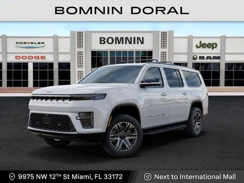 Bright White Clearcoat 2026 Jeep Grand Wagoneer L Base