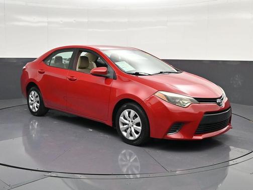 Barcelona Red Metallic 2016 Toyota Corolla LE