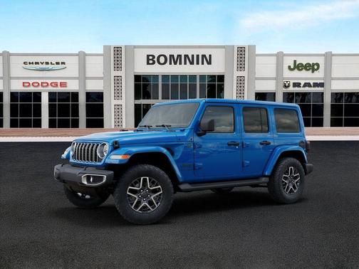 Hydro Blue Pearl 2026 Jeep Wrangler Sahara
