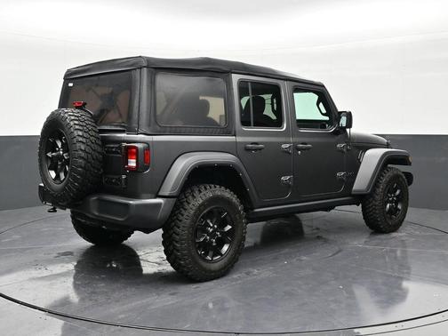 Granite Crystal Clearcoat Metallic 2022 Jeep Wrangler Unlimited Sport