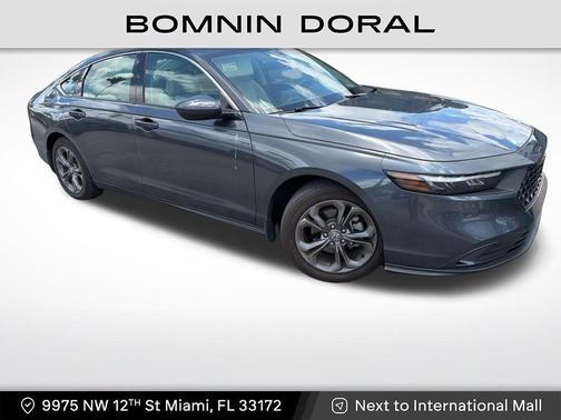 Blue 2024 Honda Accord EX