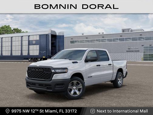 Bright White Clearcoat 2025 RAM 1500 Tradesman