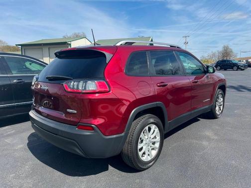 Red 2020 Jeep Cherokee Latitude