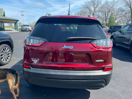 Red 2020 Jeep Cherokee Latitude