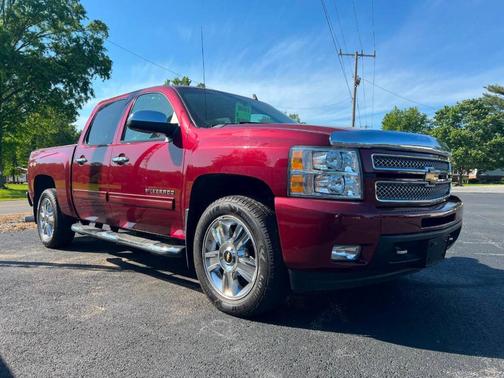 Maroon 2013 Chevrolet Silverado 1500 LTZ