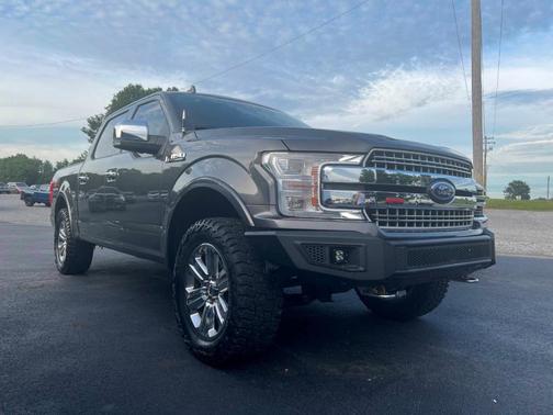 Gray 2018 Ford F-150 Lariat