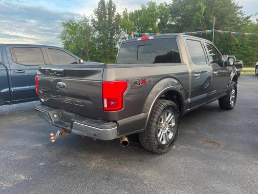 Gray 2018 Ford F-150 Lariat