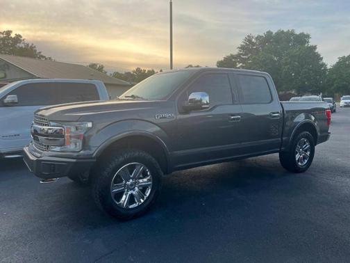 Gray 2018 Ford F-150 Lariat