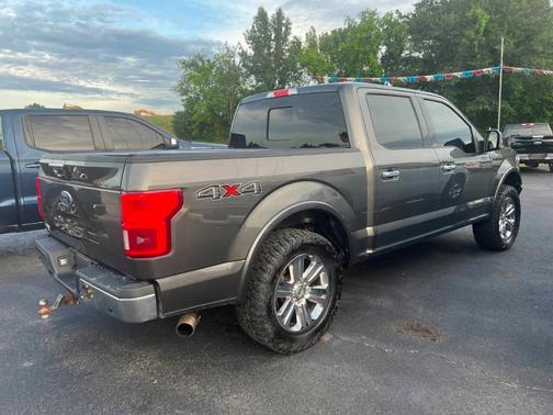 Gray 2018 Ford F-150 Lariat