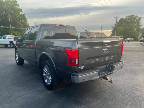 Gray 2018 Ford F-150 Lariat