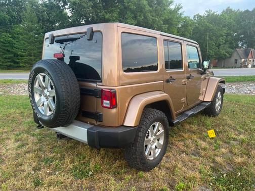 Brown 2015 Jeep Wrangler Unlimited Sahara