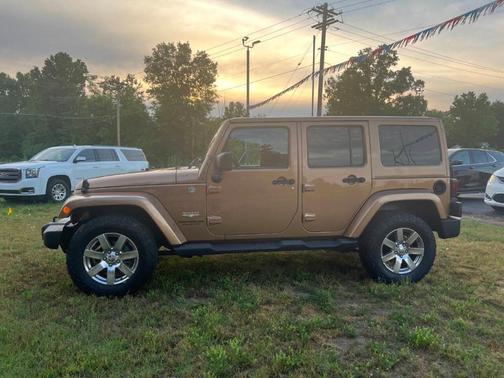Brown 2015 Jeep Wrangler Unlimited Sahara
