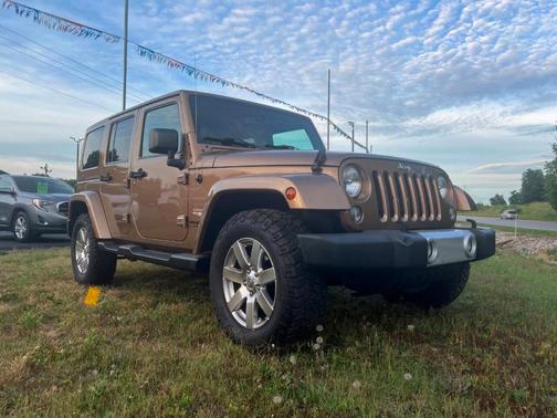 Brown 2015 Jeep Wrangler Unlimited Sahara