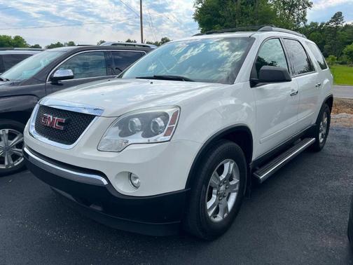 White 2012 GMC Acadia SLE