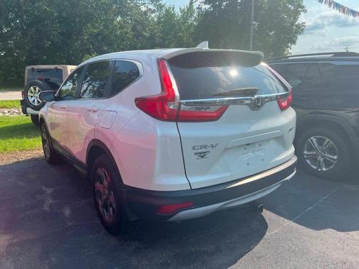 White 2017 Honda CR-V EX-L