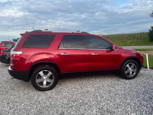 Red 2012 GMC Acadia SLT-1