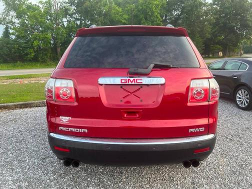 Red 2012 GMC Acadia SLT-1
