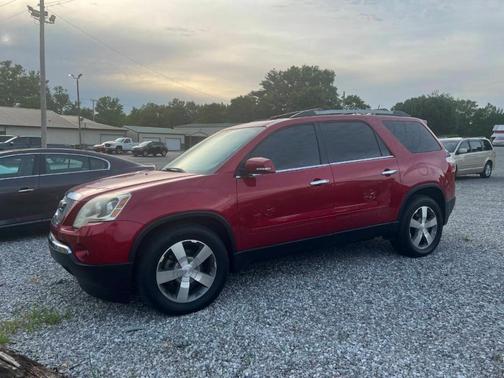 Red 2012 GMC Acadia SLT-1