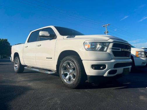 White 2019 RAM 1500 Big Horn