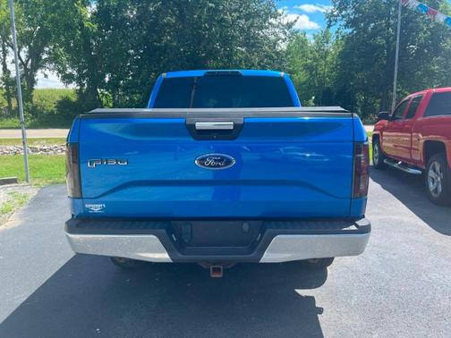 Blue 2015 Ford F-150 XLT