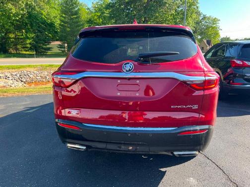 Red 2019 Buick Enclave Essence