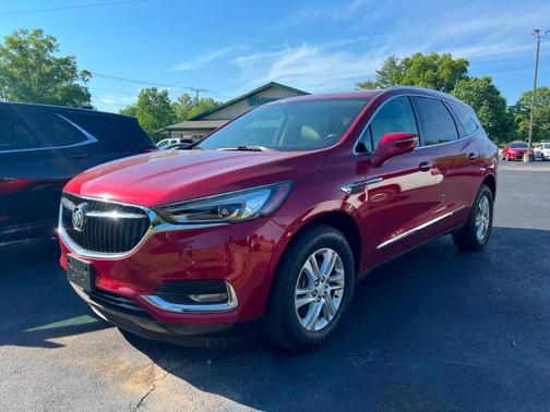 Red 2019 Buick Enclave Essence